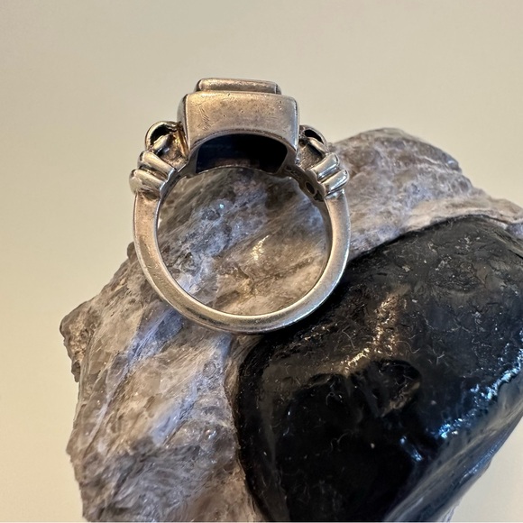 Silpada | Amethyst & Sterling Silver Ring | Size 5.5 - Picture 12 of 14